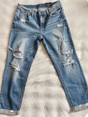 NWT Boyfriend Girlfriend Denim Jeans Size 7